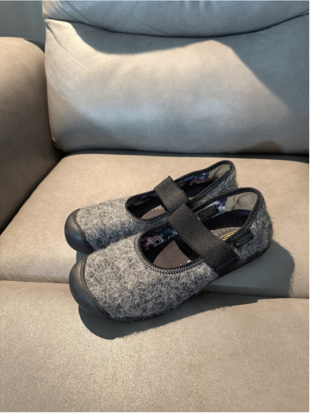 women’s Keen Sienna MJ Wool Mary Jane Slip On Shoes Size 8.5 US 39 EU